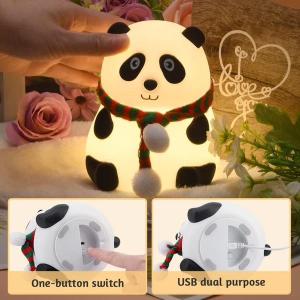 Cute Panda Night Lamp