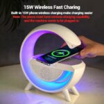 G-Shape LED Wireless Charging Speaker Lamp